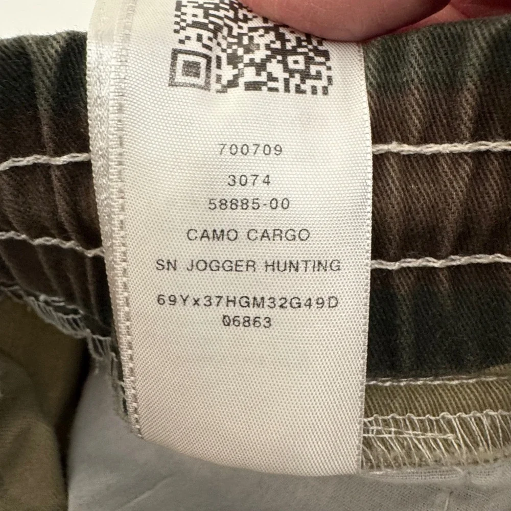True Religion‎ Camo Cargo SN Jogger Hunting Pants Large